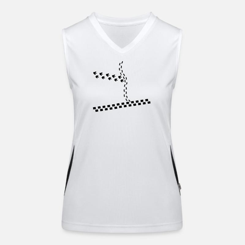 Traces Women's Functional Contrast Tank Top