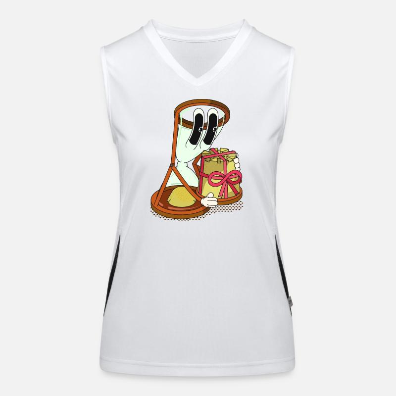 PRÉSENT Débardeur respirant contrasté Femme