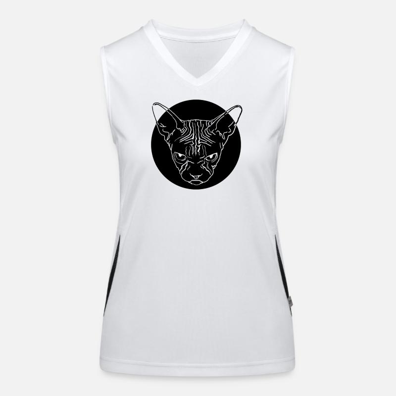 Sphinx Head Women's Functional Contrast Tank Top