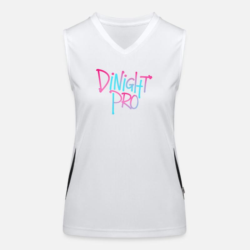 Dinight Pro Neon Gradient Women's Functional Contrast Tank Top