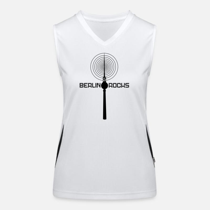 Berlin Rocks Women's Functional Contrast Tank Top
