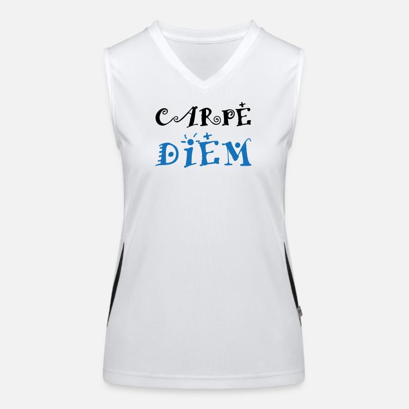 Nutze den Tag Funktionelles Kontrast-Tank Top für Frauen