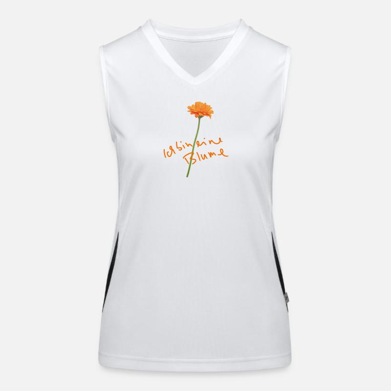 Ich bin eine Blume … geschenkidee Valentinstag  Funktionelles Kontrast-Tank Top für Frauen