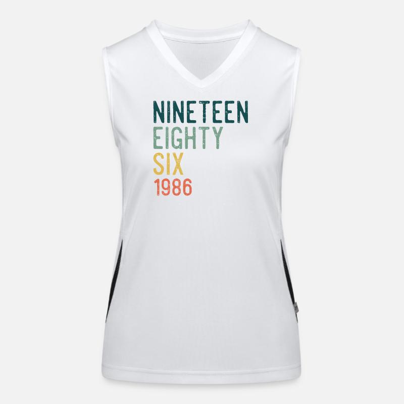Nineteen Eighty-Six Retro Women's Functional Contrast Tank Top