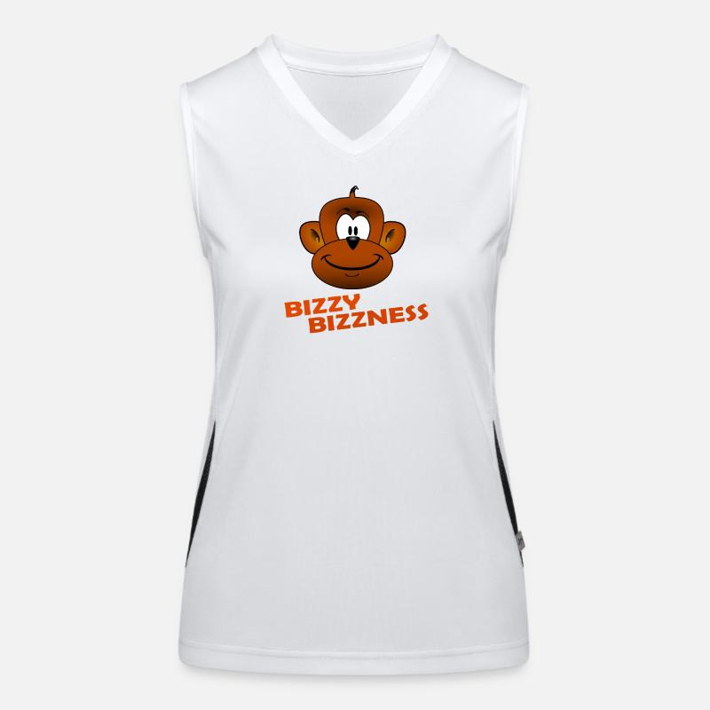 BIZZY BIZZNESS Funktionelles Kontrast-Tank Top für Frauen