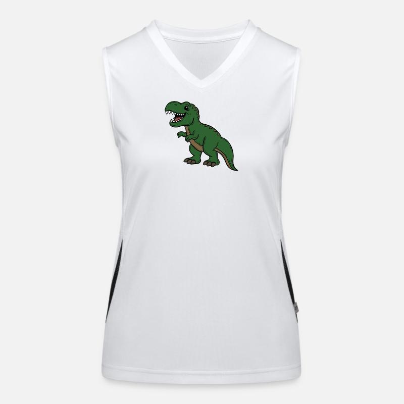 Dinosaure Débardeur respirant contrasté Femme