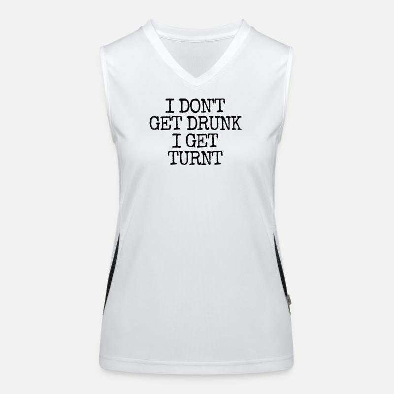 I'm not getting drunk, I'm going totally crazy Women's Functional Contrast Tank Top