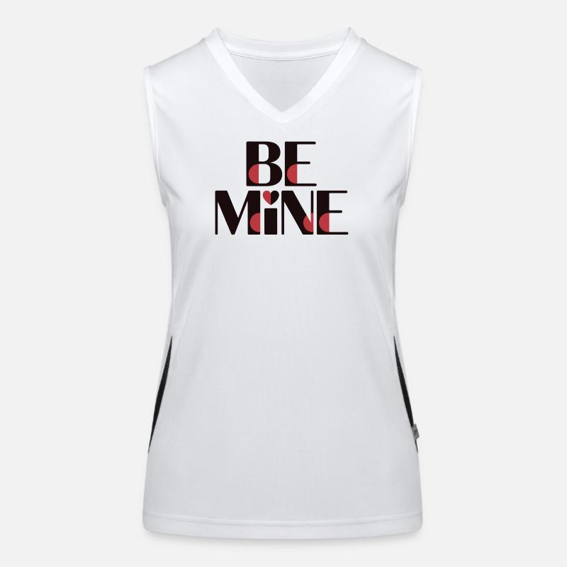 Accent rouge Be Mine Débardeur respirant contrasté Femme