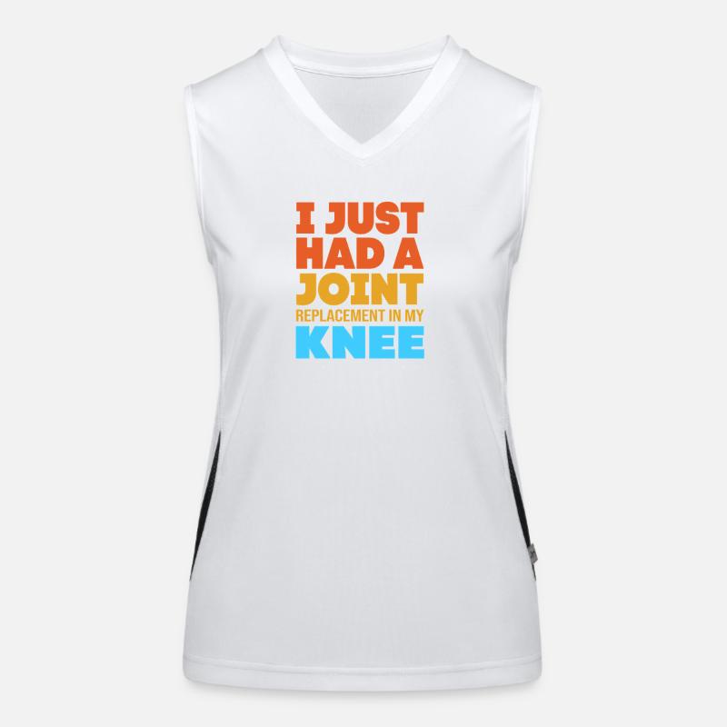 Knee Surgery Knee Surgery Women's Functional Contrast Tank Top