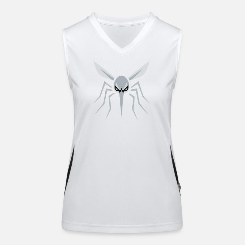 Mosquito, Mosquito, Insect, Evil Women's Functional Contrast Tank Top