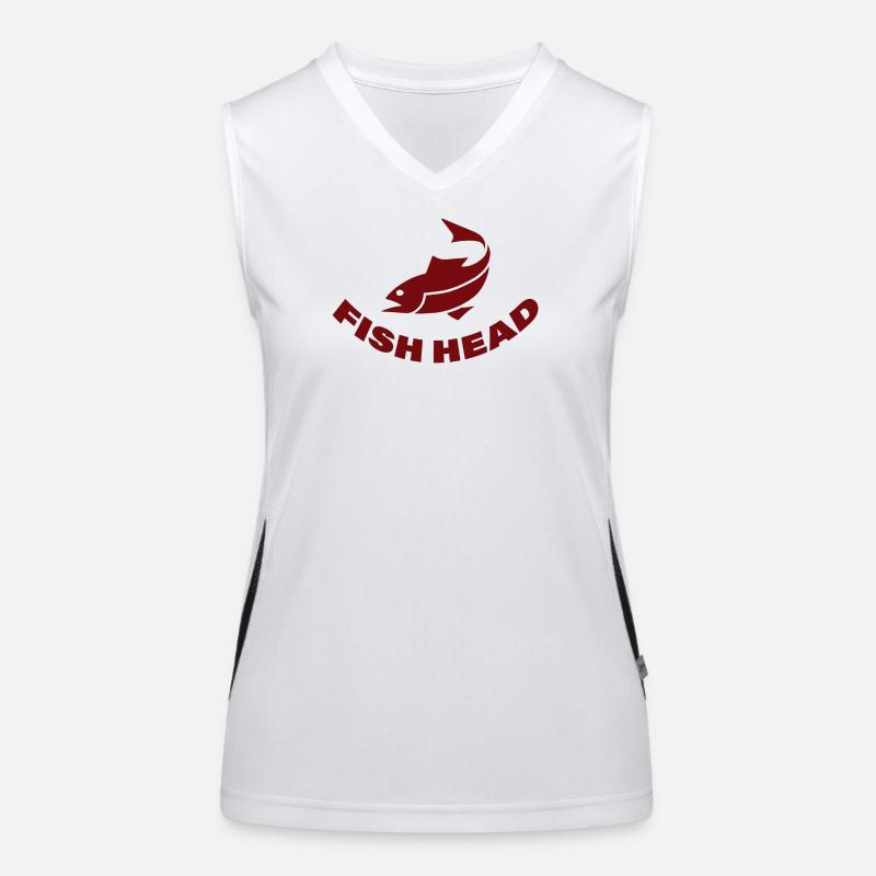 fish head Women's Functional Contrast Tank Top