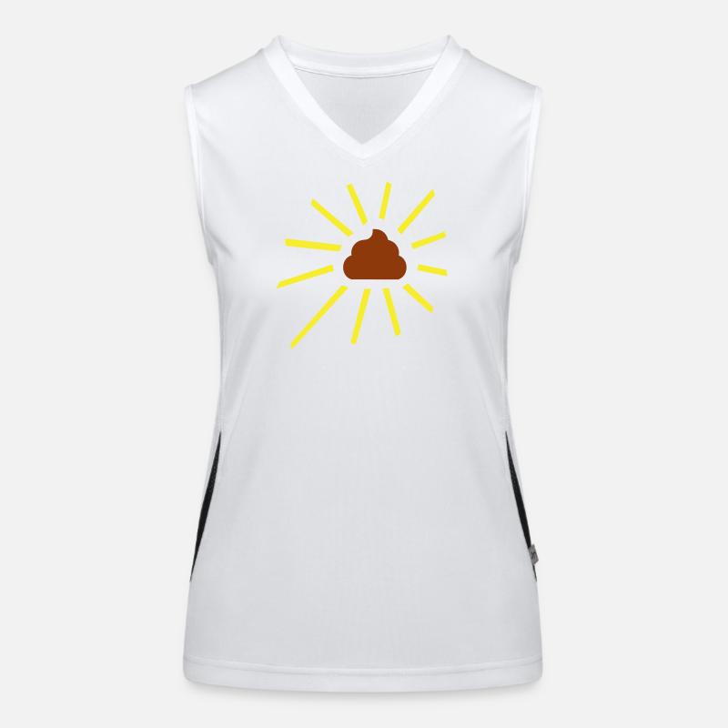 Kacke scheint Funktionelles Kontrast-Tank Top für Frauen