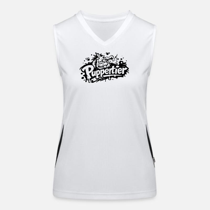 Pupertier Funktionelles Kontrast-Tank Top für Frauen
