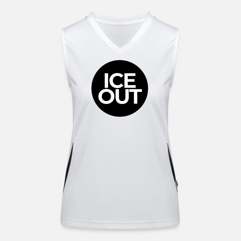 I C E OUT Women's Functional Contrast Tank Top