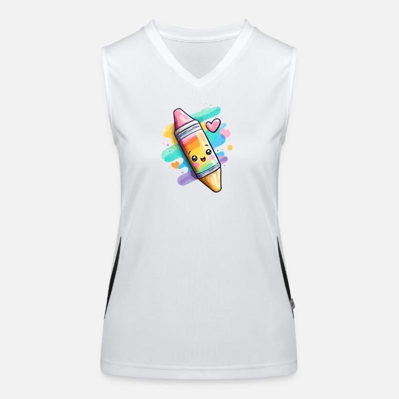 Rainbow Chalk Women's Functional Contrast Tank Top