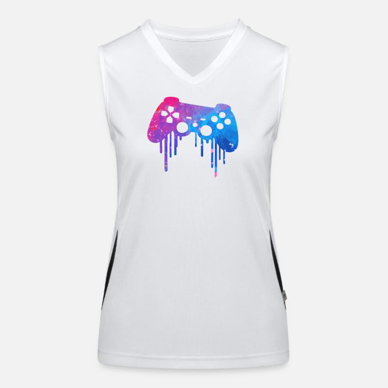 Gaming Splash Women's Functional Contrast Tank Top