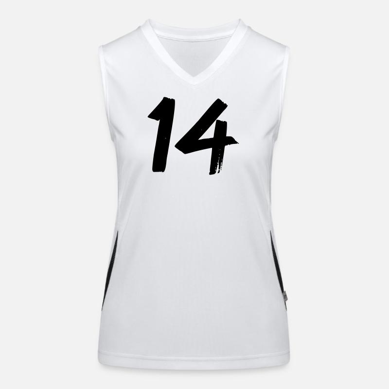 14 Women's Functional Contrast Tank Top