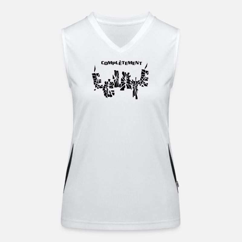 COMPLÈTEMENT ÉCLATÉ !  Débardeur respirant contrasté Femme