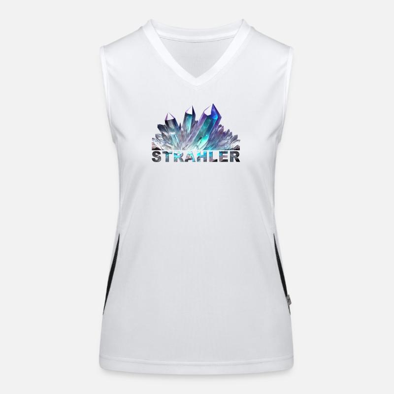 Strahler Funktionelles Kontrast-Tank Top für Frauen