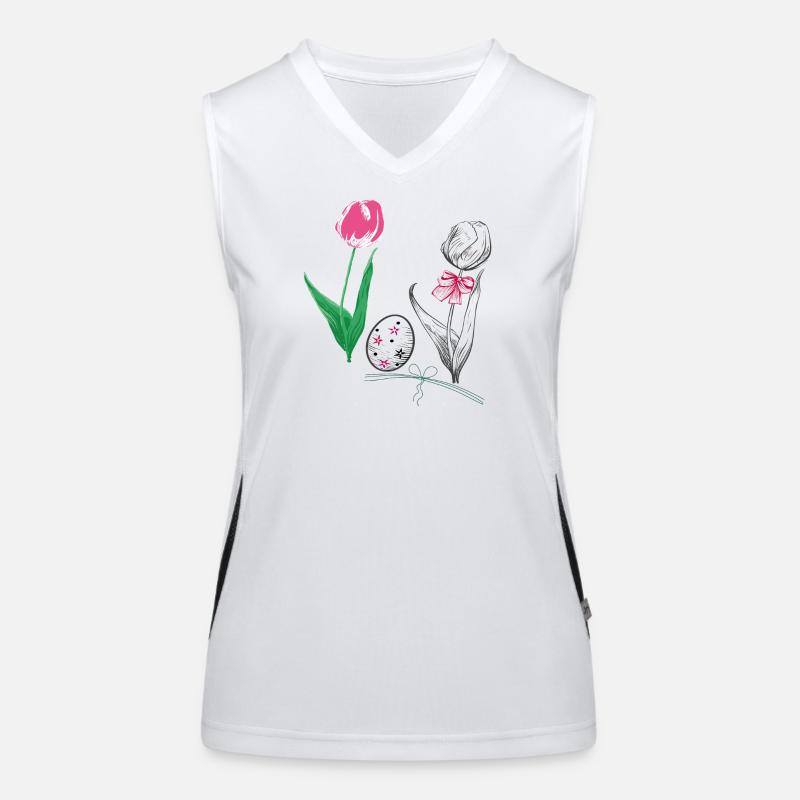 Easter Women's Functional Contrast Tank Top