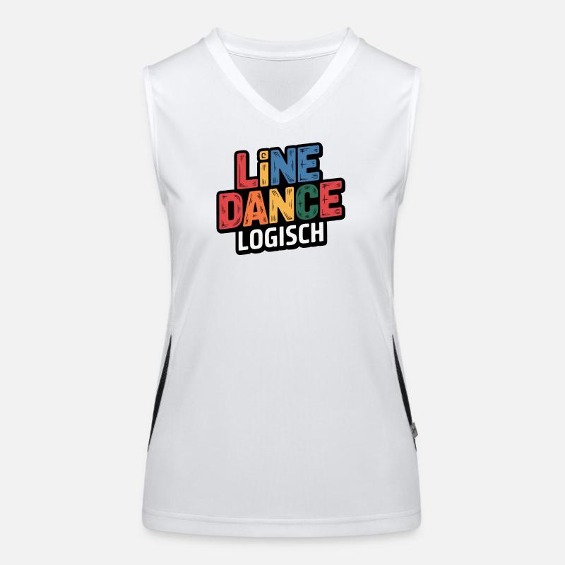 LineDance Logical Colored Women's Functional Contrast Tank Top