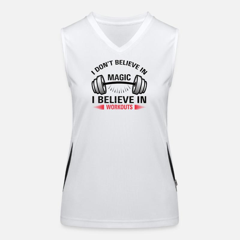 Magic Workout Funktionelles Kontrast-Tank Top für Frauen