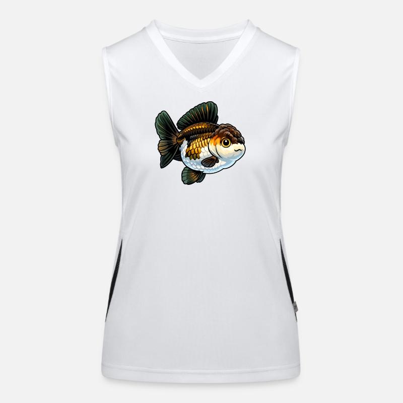 Yuanbao Panda High Quality Goldfish Funktionelles Kontrast-Tank Top für Frauen
