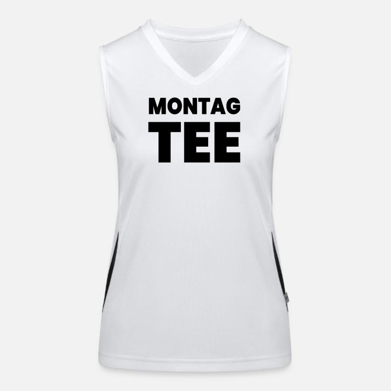 Tee Funktionelles Kontrast-Tank Top für Frauen