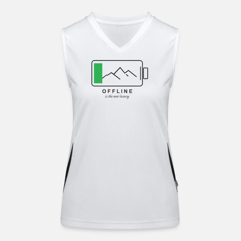 Digital Detox Women's Functional Contrast Tank Top