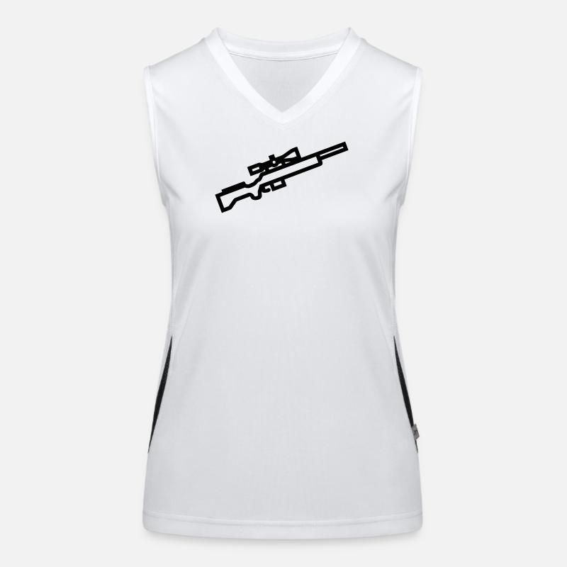 Scharfschütze Funktionelles Kontrast-Tank Top für Frauen
