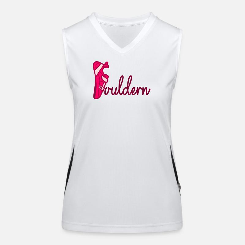 Hobby: Bouldering, Climbing Women's Functional Contrast Tank Top
