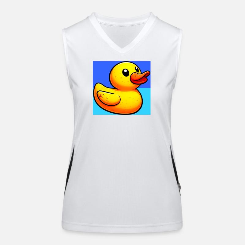 Caneton Canard Canard Canard Débardeur respirant contrasté Femme