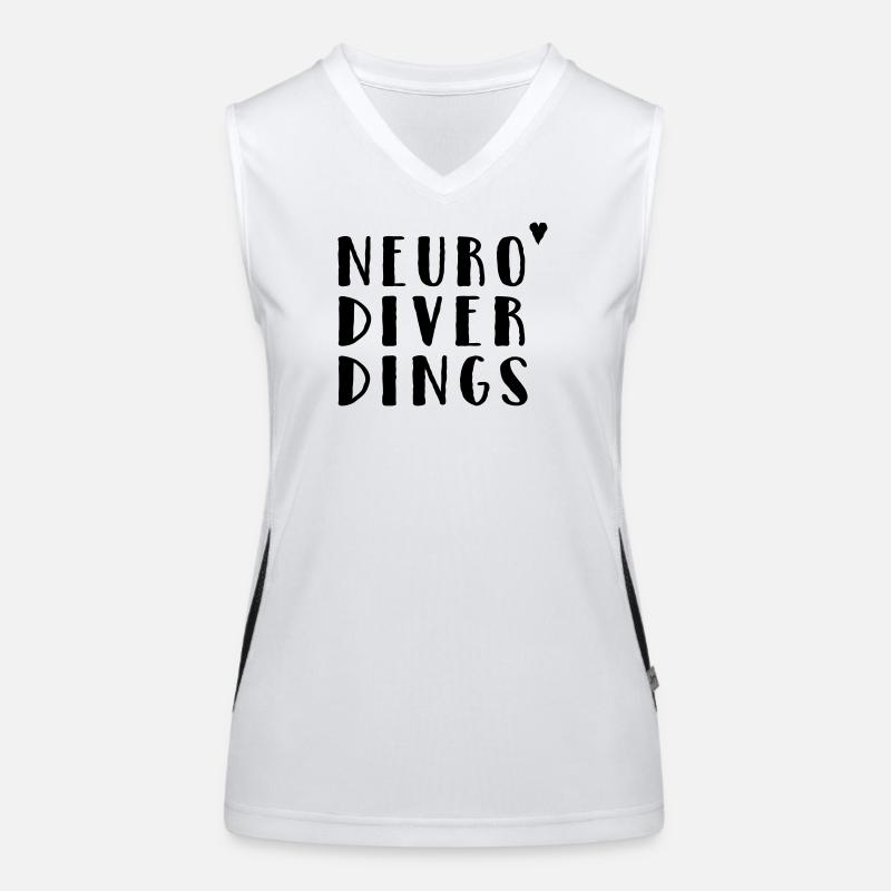 Neurodiverdings Débardeur respirant contrasté Femme