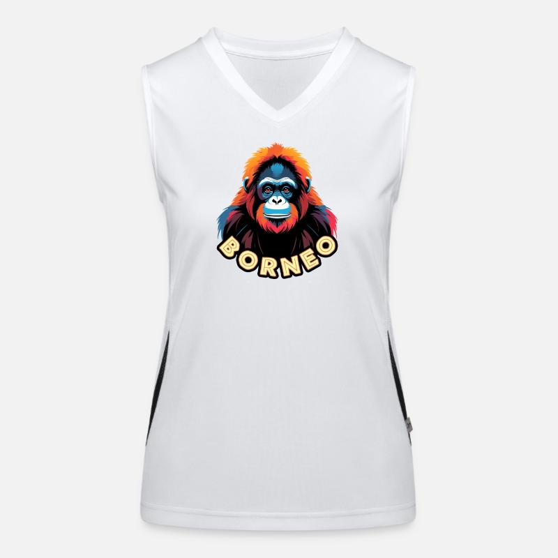 Borneo Women's Functional Contrast Tank Top