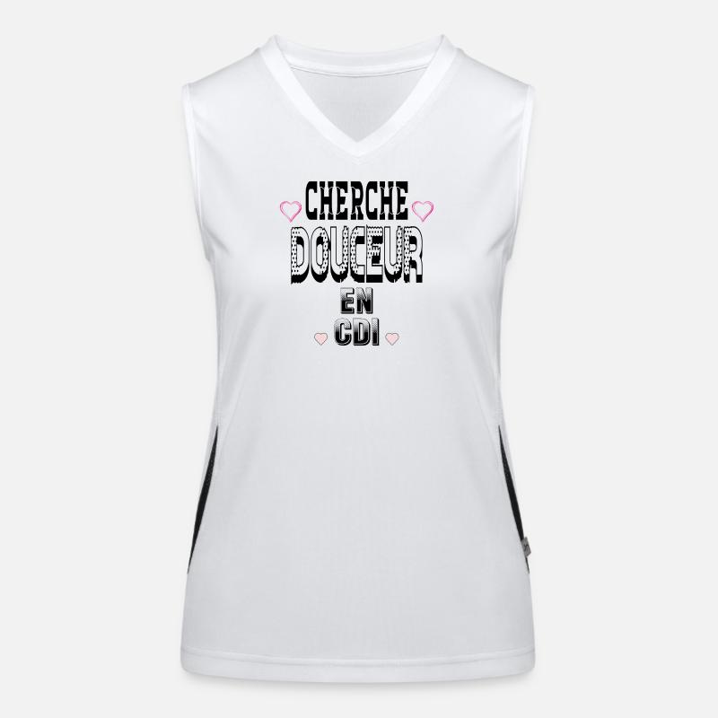 Looking for sweetness on a permanent contract Women's Functional Contrast Tank Top