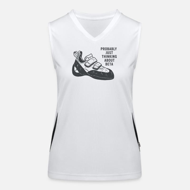 Beta Thought Sneaker Tee Women's Functional Contrast Tank Top