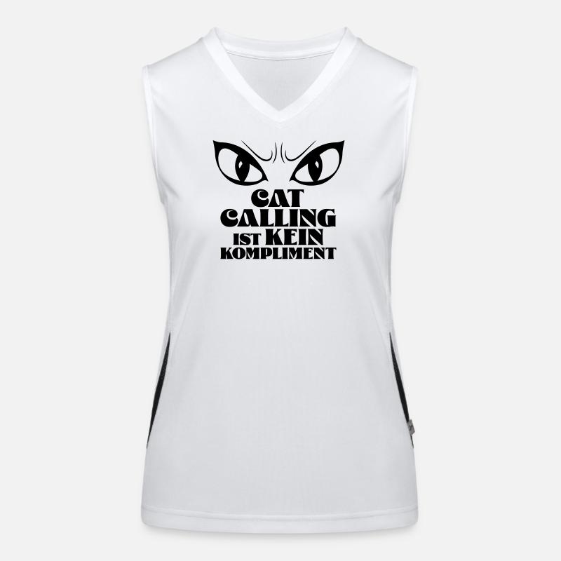 Les sifflements n’est pas un compliment ! Débardeur respirant contrasté Femme