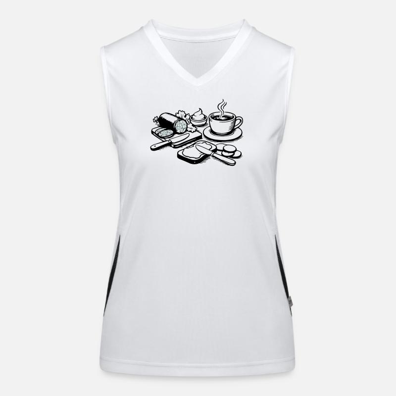 repas Débardeur respirant contrasté Femme