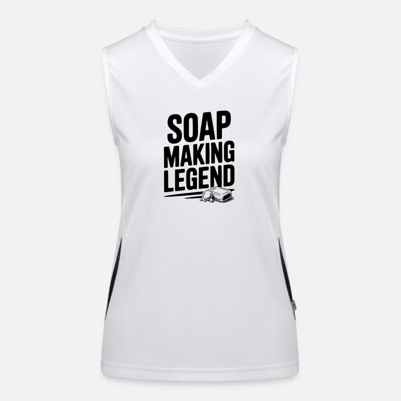 Soap Making Legend Women's Functional Contrast Tank Top
