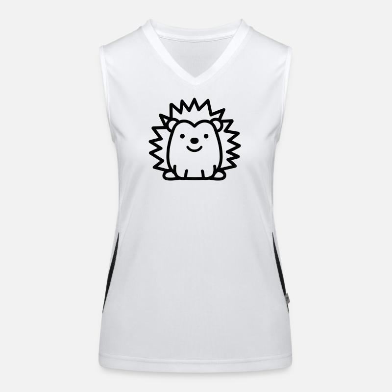 hérisson Débardeur respirant contrasté Femme