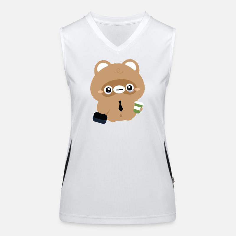 Castoro Stanco Top sportivo da donna in contrasto cromatico