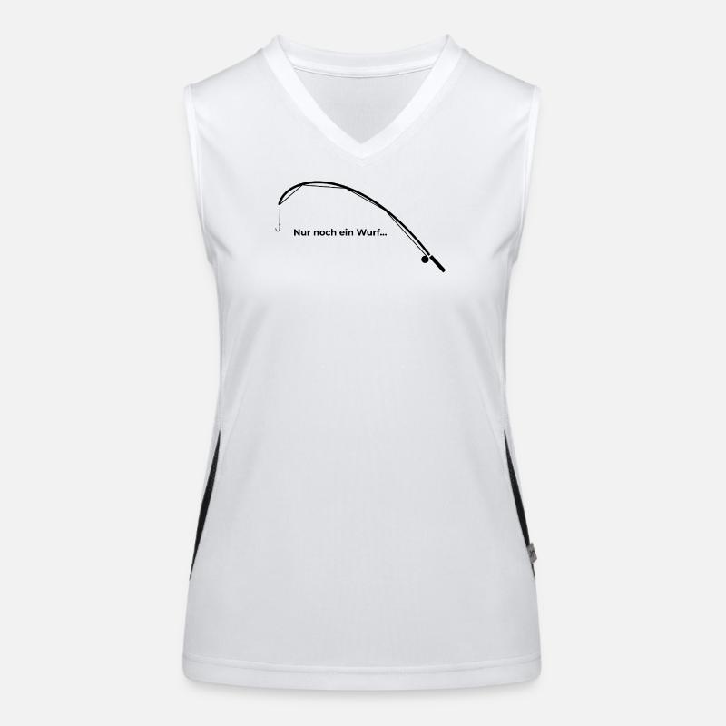 Nur noch ein Wurf Funktionelles Kontrast-Tank Top für Frauen