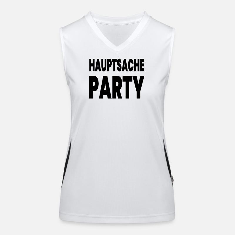 Party Funktionelles Kontrast-Tank Top für Frauen