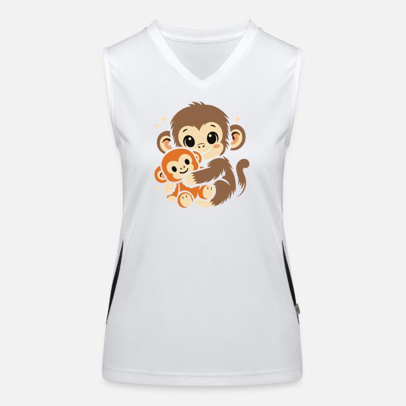Punch Monkey Affe Women's Functional Contrast Tank Top