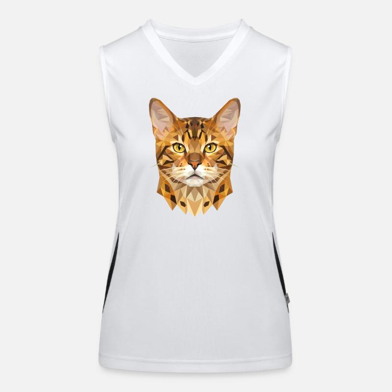 Bengal Katze Leopard Cat Leopardette Bengal Katzen Funktionelles Kontrast-Tank Top für Frauen