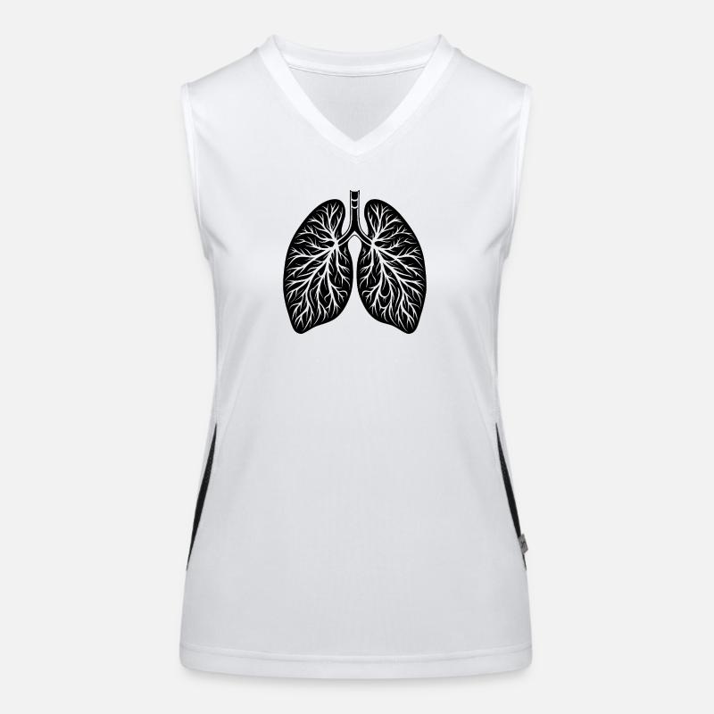 Lungs Women's Functional Contrast Tank Top