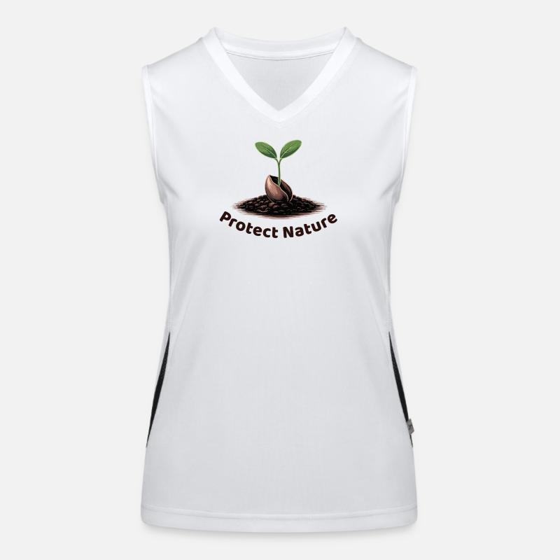 Protect nature Women's Functional Contrast Tank Top