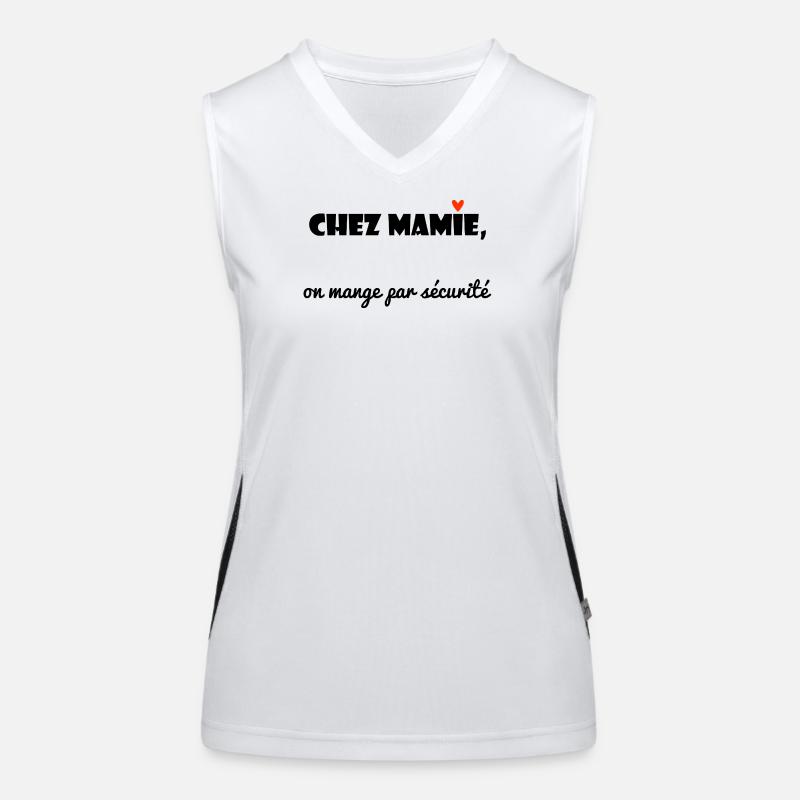 OMA. MAMA. GROSSMUTTER. MUTTERTAG. PARTEI Funktionelles Kontrast-Tank Top für Frauen