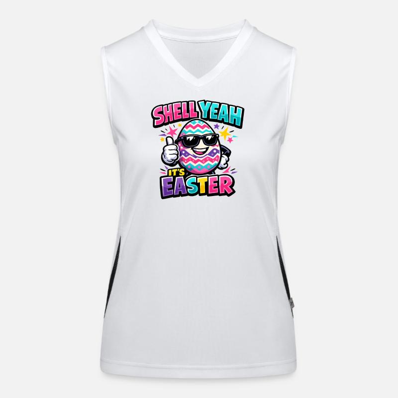 Hell Yeah It's Easter Débardeur respirant contrasté Femme