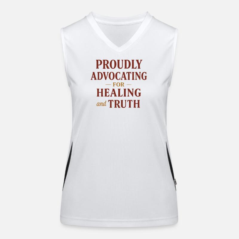 Forensic Nurse Practitioner Healing & Truth Funktionelles Kontrast-Tank Top für Frauen